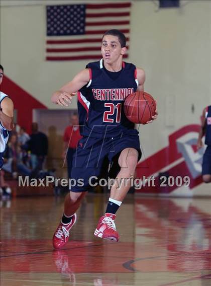 Thumbnail 3 in Centennial vs. Sylmar (Rose City Round Ball Classic) photogallery.