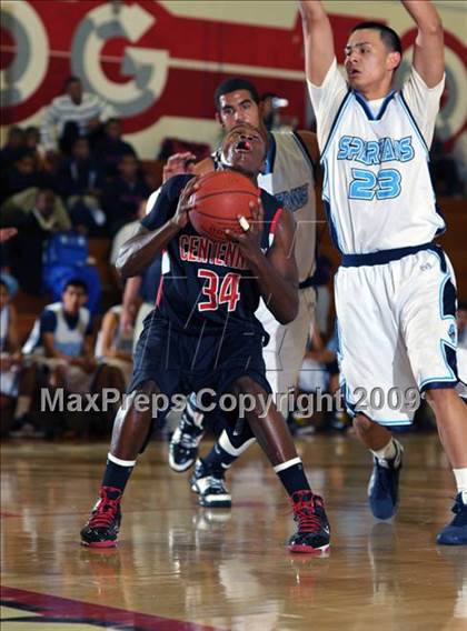 Thumbnail 1 in Centennial vs. Sylmar (Rose City Round Ball Classic) photogallery.