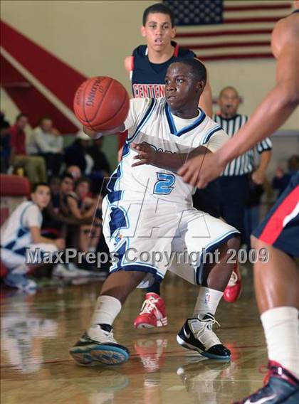 Thumbnail 3 in Centennial vs. Sylmar (Rose City Round Ball Classic) photogallery.
