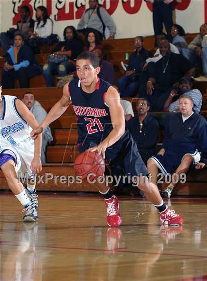 Thumbnail 1 in Centennial vs. Sylmar (Rose City Round Ball Classic) photogallery.