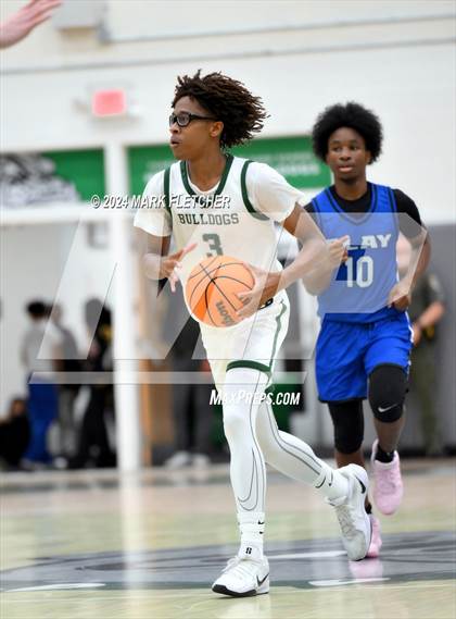 Thumbnail 3 in Flagler Palm Coast vs Clay (Flagler Palm Coast Bulldog Holiday Classic) photogallery.