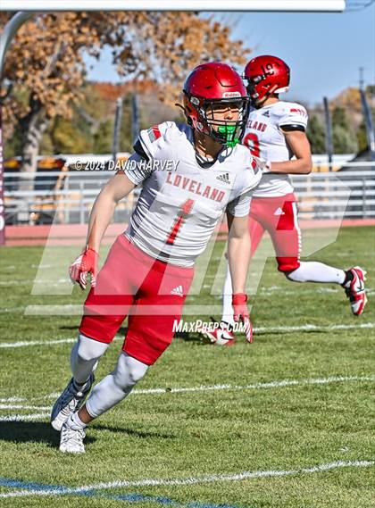 Thumbnail 3 in Loveland @ Dakota Ridge (CHSAA 4A 2nd Round) photogallery.