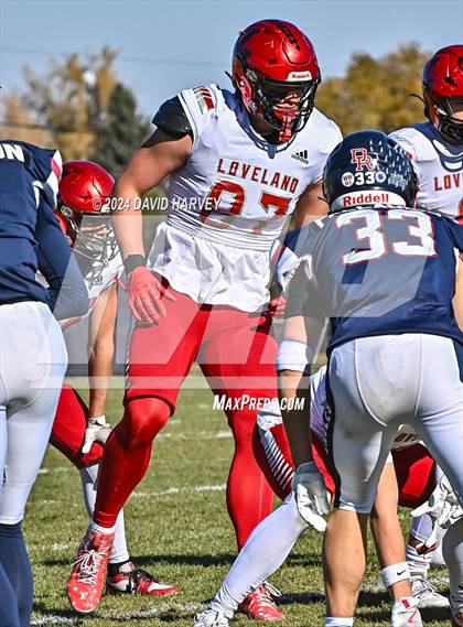 Thumbnail 3 in Loveland @ Dakota Ridge (CHSAA 4A 2nd Round) photogallery.