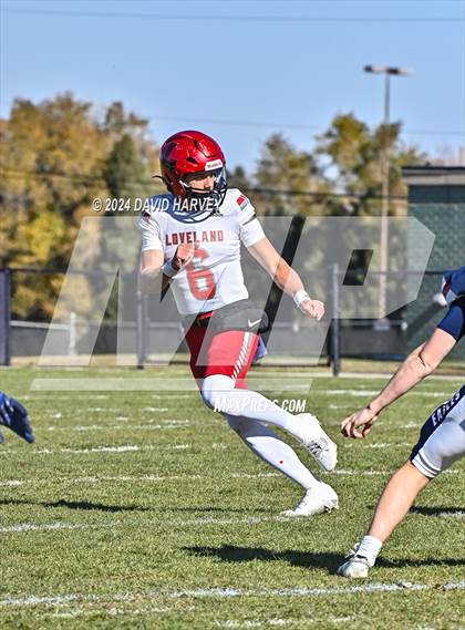 Thumbnail 2 in Loveland @ Dakota Ridge (CHSAA 4A 2nd Round) photogallery.