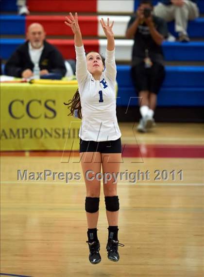 Thumbnail 2 in Castilleja vs. Woodside Priory (CIF CCS D5 Final) photogallery.