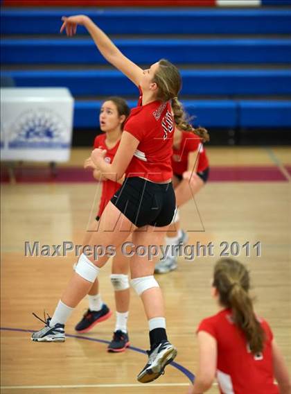 Thumbnail 3 in Castilleja vs. Woodside Priory (CIF CCS D5 Final) photogallery.