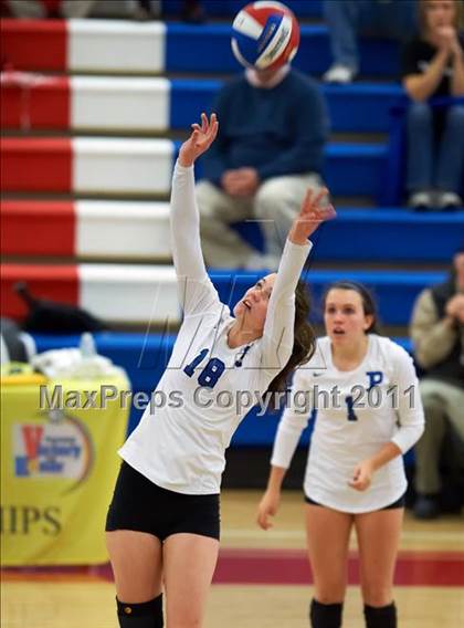Thumbnail 2 in Castilleja vs. Woodside Priory (CIF CCS D5 Final) photogallery.
