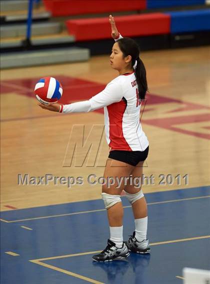 Thumbnail 3 in Castilleja vs. Woodside Priory (CIF CCS D5 Final) photogallery.