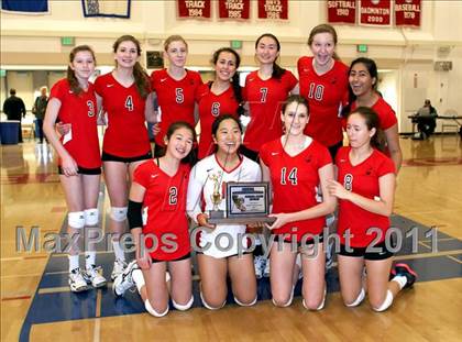 Thumbnail 3 in Castilleja vs. Woodside Priory (CIF CCS D5 Final) photogallery.