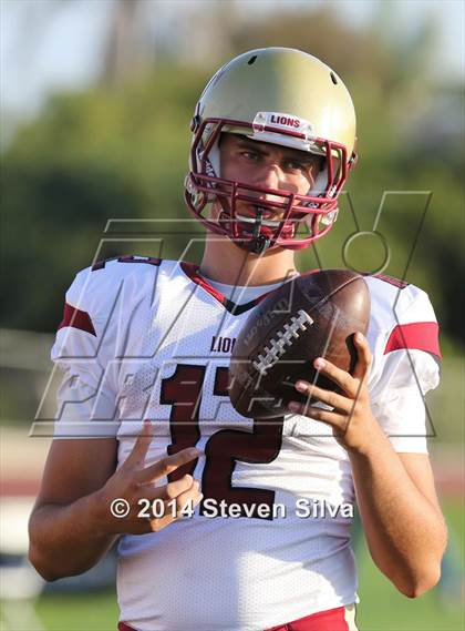 Thumbnail 2 in Cathedral Catholic vs. Oaks Christian (2014 Honor Bowl - SoCal) photogallery.