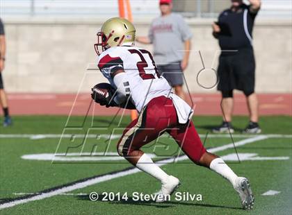 Thumbnail 3 in Cathedral Catholic vs. Oaks Christian (2014 Honor Bowl - SoCal) photogallery.