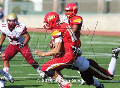 Thumbnail 3 in Cathedral Catholic vs. Oaks Christian (2014 Honor Bowl - SoCal) photogallery.