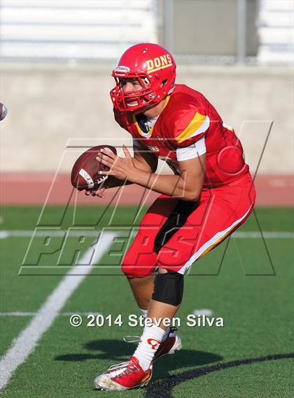 Thumbnail 1 in Cathedral Catholic vs. Oaks Christian (2014 Honor Bowl - SoCal) photogallery.