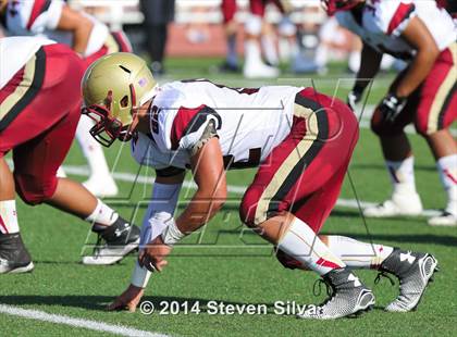 Thumbnail 2 in Cathedral Catholic vs. Oaks Christian (2014 Honor Bowl - SoCal) photogallery.