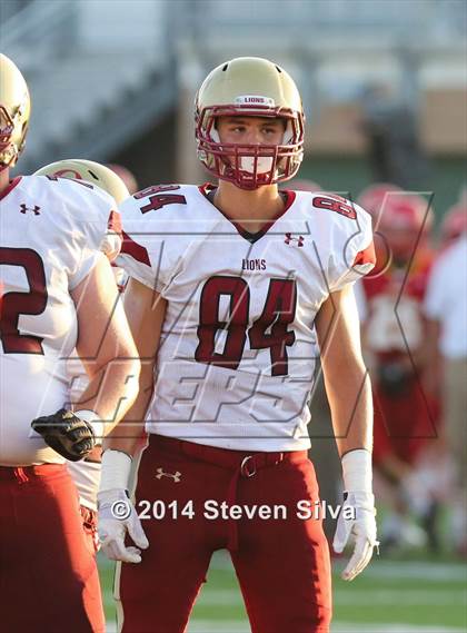 Thumbnail 2 in Cathedral Catholic vs. Oaks Christian (2014 Honor Bowl - SoCal) photogallery.