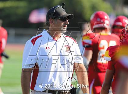 Thumbnail 2 in Cathedral Catholic vs. Oaks Christian (2014 Honor Bowl - SoCal) photogallery.