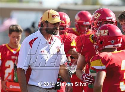 Thumbnail 3 in Cathedral Catholic vs. Oaks Christian (2014 Honor Bowl - SoCal) photogallery.