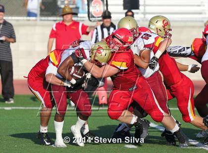 Thumbnail 3 in Cathedral Catholic vs. Oaks Christian (2014 Honor Bowl - SoCal) photogallery.
