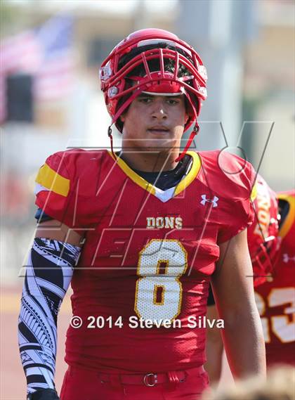 Thumbnail 1 in Cathedral Catholic vs. Oaks Christian (2014 Honor Bowl - SoCal) photogallery.