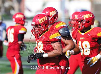 Thumbnail 3 in Cathedral Catholic vs. Oaks Christian (2014 Honor Bowl - SoCal) photogallery.