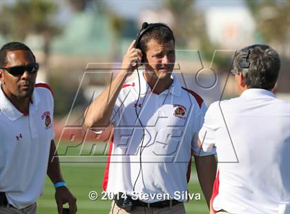 Thumbnail 1 in Cathedral Catholic vs. Oaks Christian (2014 Honor Bowl - SoCal) photogallery.