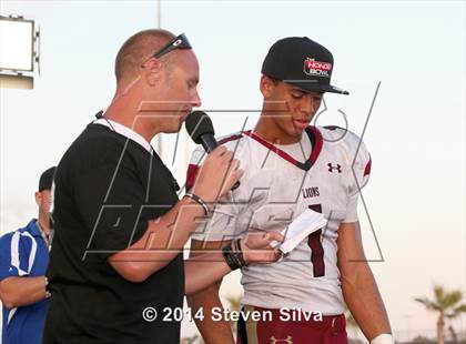 Thumbnail 1 in Cathedral Catholic vs. Oaks Christian (2014 Honor Bowl - SoCal) photogallery.