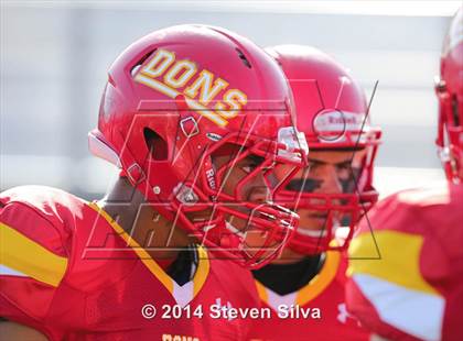 Thumbnail 1 in Cathedral Catholic vs. Oaks Christian (2014 Honor Bowl - SoCal) photogallery.