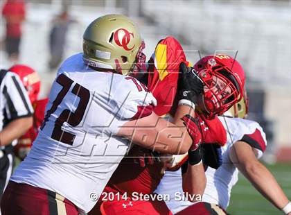 Thumbnail 1 in Cathedral Catholic vs. Oaks Christian (2014 Honor Bowl - SoCal) photogallery.