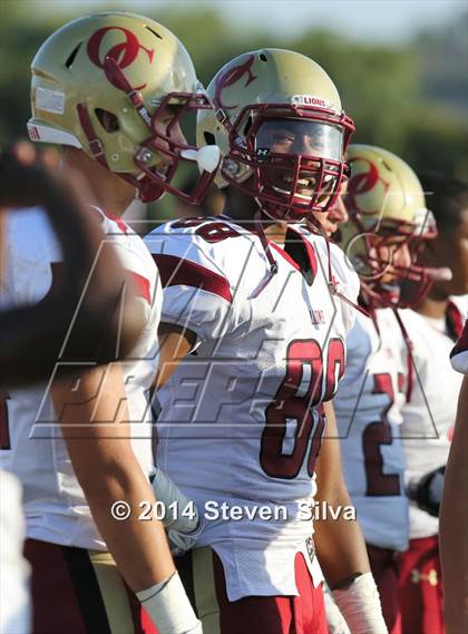 Thumbnail 1 in Cathedral Catholic vs. Oaks Christian (2014 Honor Bowl - SoCal) photogallery.