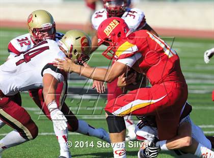 Thumbnail 1 in Cathedral Catholic vs. Oaks Christian (2014 Honor Bowl - SoCal) photogallery.
