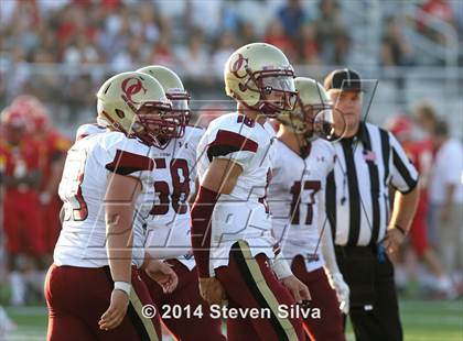 Thumbnail 2 in Cathedral Catholic vs. Oaks Christian (2014 Honor Bowl - SoCal) photogallery.