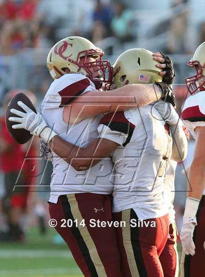 Thumbnail 3 in Cathedral Catholic vs. Oaks Christian (2014 Honor Bowl - SoCal) photogallery.