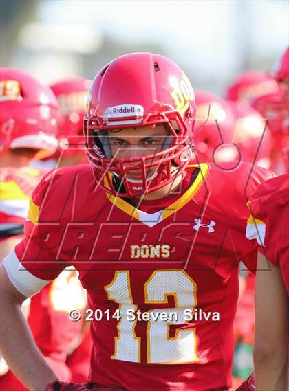 Thumbnail 1 in Cathedral Catholic vs. Oaks Christian (2014 Honor Bowl - SoCal) photogallery.