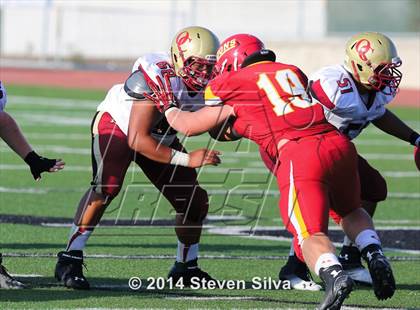 Thumbnail 1 in Cathedral Catholic vs. Oaks Christian (2014 Honor Bowl - SoCal) photogallery.