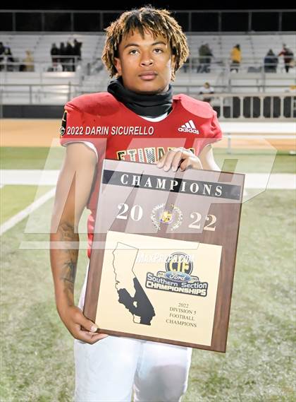 Thumbnail 2 in Etiwanda vs St. Francis (CIF SS Division 5 Final - Awards) photogallery.