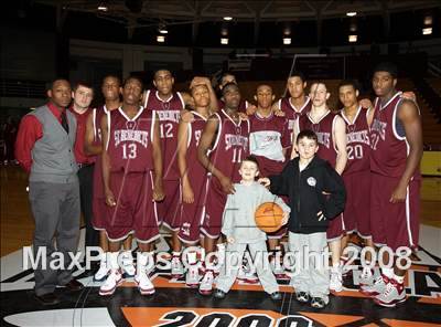 Thumbnail 1 in St. Benedict's Prep vs St.Thomas More (Spalding Hoophall Classic) photogallery.