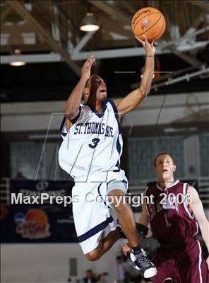 Thumbnail 1 in St. Benedict's Prep vs St.Thomas More (Spalding Hoophall Classic) photogallery.