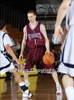 Thumbnail 3 in St. Benedict's Prep vs St.Thomas More (Spalding Hoophall Classic) photogallery.