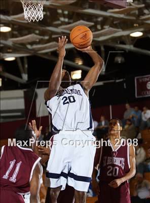 Thumbnail 1 in St. Benedict's Prep vs St.Thomas More (Spalding Hoophall Classic) photogallery.
