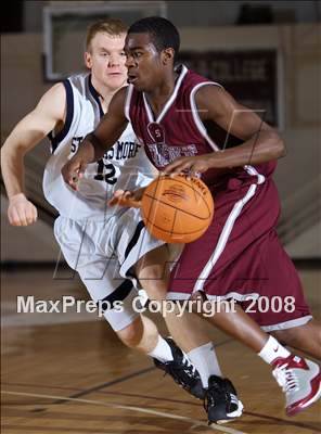 Thumbnail 3 in St. Benedict's Prep vs St.Thomas More (Spalding Hoophall Classic) photogallery.