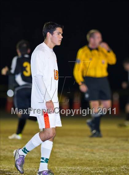 Thumbnail 3 in Soccer East Lincolnton vs. Lincolnton (NCHSAA Playoffs) photogallery.