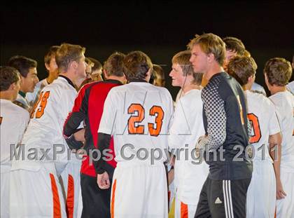 Thumbnail 3 in Soccer East Lincolnton vs. Lincolnton (NCHSAA Playoffs) photogallery.