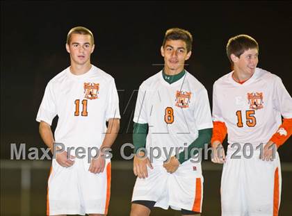 Thumbnail 1 in Soccer East Lincolnton vs. Lincolnton (NCHSAA Playoffs) photogallery.