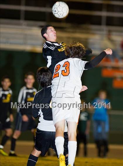 Thumbnail 1 in Soccer East Lincolnton vs. Lincolnton (NCHSAA Playoffs) photogallery.
