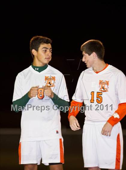 Thumbnail 3 in Soccer East Lincolnton vs. Lincolnton (NCHSAA Playoffs) photogallery.