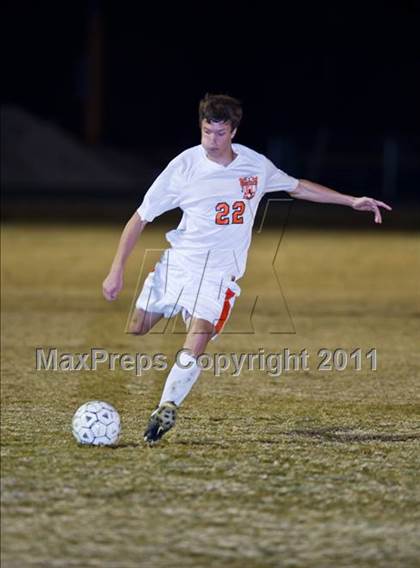 Thumbnail 1 in Soccer East Lincolnton vs. Lincolnton (NCHSAA Playoffs) photogallery.