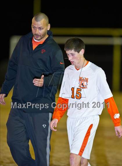 Thumbnail 2 in Soccer East Lincolnton vs. Lincolnton (NCHSAA Playoffs) photogallery.