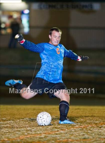 Thumbnail 2 in Soccer East Lincolnton vs. Lincolnton (NCHSAA Playoffs) photogallery.