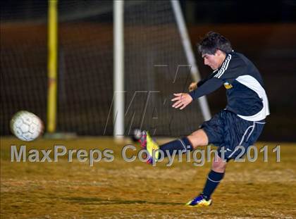 Thumbnail 2 in Soccer East Lincolnton vs. Lincolnton (NCHSAA Playoffs) photogallery.