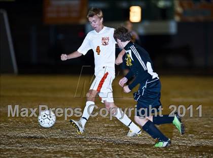 Thumbnail 2 in Soccer East Lincolnton vs. Lincolnton (NCHSAA Playoffs) photogallery.